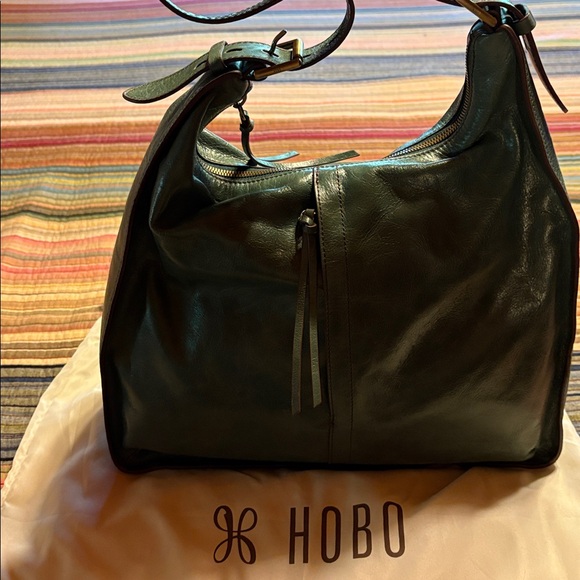 Hobo Bag. New With Tags. Beautiful Dark Green. - Picture 1 of 5